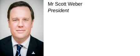Scott Weber, Directeur général