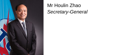 Houlin Zhao, Secrétaire général
