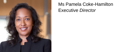 Ms Pamela Coke-Hamilton
Executive Director