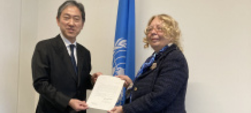 New Permanent Representative of Japan 