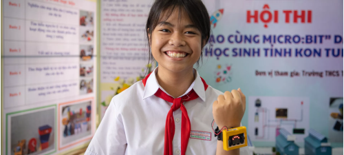 Harnessing artificial intelligence for social good. © UNICEF