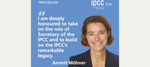 Annett Möhner appointed as the Secretary of the IPCC