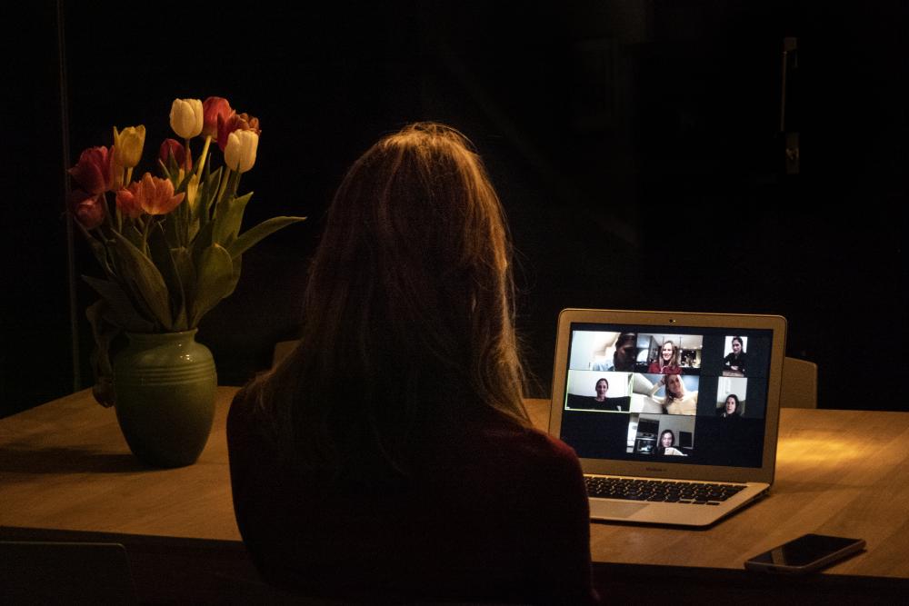 Magnum photographer Jonas Bendiksen pictured this moment at home during the lockdown in Nesoddtangen, Norway, on 29 March 2020