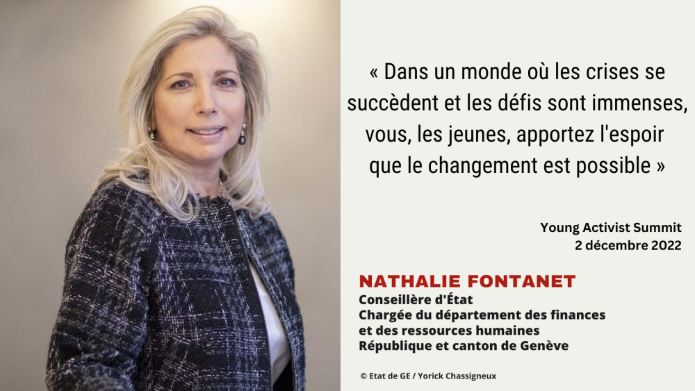 Nathalie Fontanet, Conseillère d'Etat 