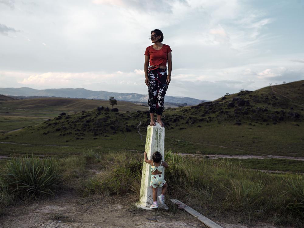 This lively scene of a mother and child was taken by Newsha Tavakolian in Paracaima, Roraima, Brazil, in October 2022