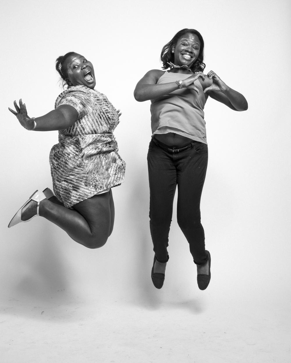 Magnum photographer, Olivia Arthur, took this portrait in 2016, during a party in London, Great Britain, following Philippe Halsman's famous photoshoot method entitled "Jumpology"