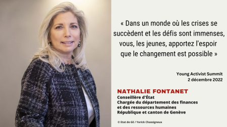 Nathalie Fontanet, Conseillère d'Etat